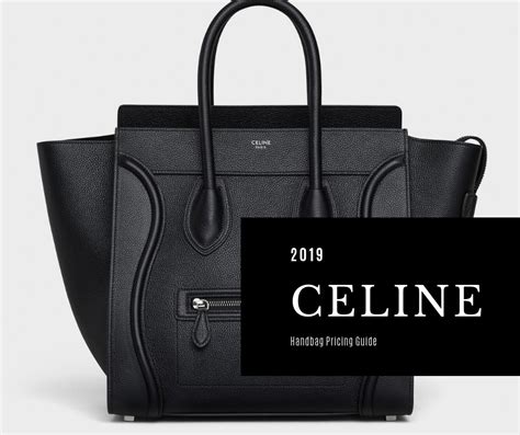 celine bag price 2019|celine bag price list.